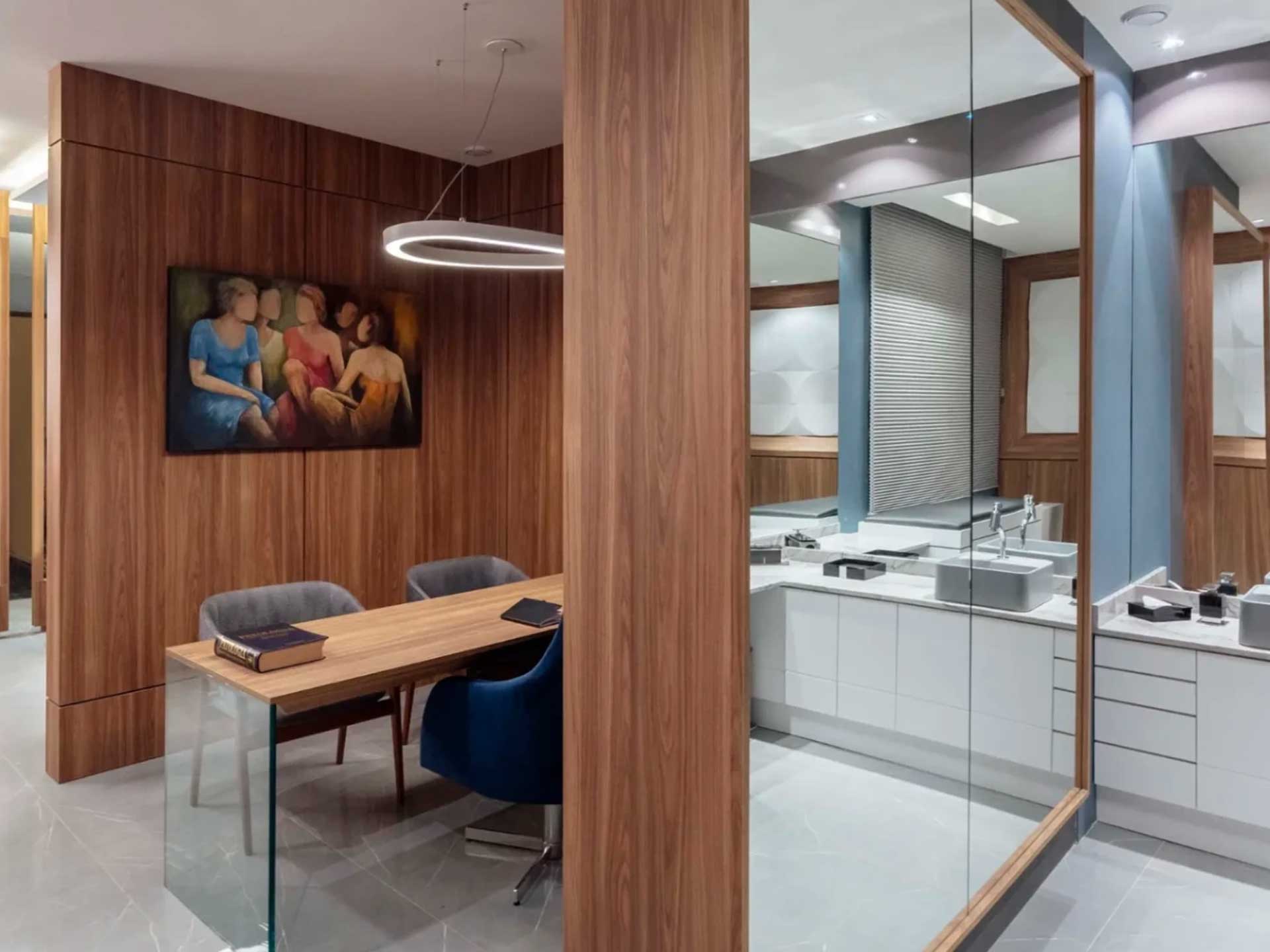 CasaCor Rio Grande do Sul 2019 - Clínica Médica - Projetos de Arquitetura para Casa e Apartamentos de Alt Padrão - Escritório de arquitetura de alto padrão no Rio Grande do Sul - Erika Listo Arquitetura e Design